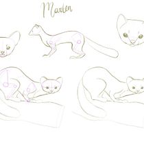 Mijn project van de cursus: Creëer dynamische dierenillustraties voor kinderverhalen. Un proyecto de Diseño de personajes, Dibujo a lápiz, Dibujo e Ilustración infantil de Amber Pfister - 21.06.2023