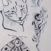 Mein Abschlussprojekt für den Kurs: Tattoo für Anfänger. Tattoo Design project by Frank Enderle - 06.21.2023