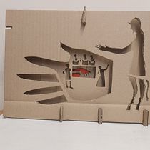 My project for course: Paper Cutting: Create Paper Scenes with Depth. Ilustração tradicional, Artesanato, Papercraft, Stor, telling, Encadernação, Ilustração infantil, DIY, e Artes plásticas projeto de Katarzyna Hołda - 21.06.2023