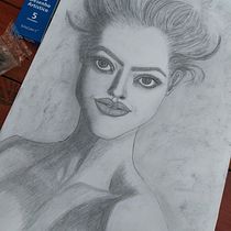 Introdução ao desenho de retrato. Projekt z dziedziny Trad, c, jna ilustracja,  Sztuki piękne, R, sunek ołówkiem,  R, sunek, Portret,  R, sunek art, st, czn, R i sunek anatomiczn użytkownika Tatiana Maria Silveira - 21.06.2023