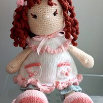 Mi proyecto del curso: Elaboración de muñecas amigurumi románticas Ein Projekt aus dem Bereich H, werk, Spielzeugdesign, Weben, Crochet, Amigurumi und Textildesign von melissalvarezcastro - 21.06.2023