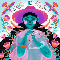 Meu projeto do curso: Ilustração flat com Photoshop. Traditional illustration, Digital Illustration, and Digital Painting project by Isabela Cabreira - 06.22.2023