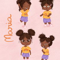 Meu projeto do curso: Ilustração de personagens de livros com Procreate. Projekt z dziedziny Trad, c, jna ilustracja, Projektowanie postaci, Ilustracja c, frowa, Ilustracje dla dzieci i Narracja użytkownika Aline Tavares - 26.05.2023