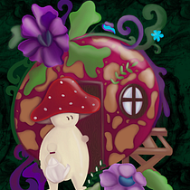 Mi proyecto del curso: Ilustración digital con Procreate. Un progetto di Illustrazione tradizionale, Disegno, Illustrazione digitale e Disegno digitale di Maria Paula Páez Pascua - 20.06.2023
