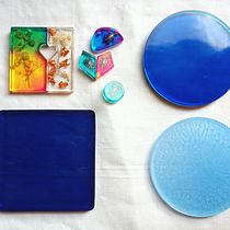 Mi proyecto del curso: Técnicas decorativas y color aplicado a la resina. Accessor, Design, Arts, Crafts, Furniture Design, Making, Interior Design, Product Design, DIY, and Color Theor project by Eddy Quinatoa - 06.20.2023