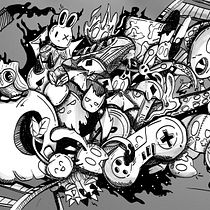 My project for course: Illustration with Procreate: Create Detailed Compositions. Design, Ilustração tradicional, Ilustração digital, e Pintura digital projeto de Noah Rocha - 22.06.2023