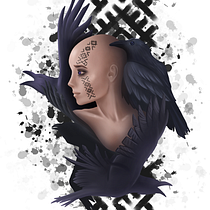 My project for course: Digital Fantasy Portraits with Photoshop. Traditional illustration, Drawing, Digital Illustration, Portrait Drawing, Digital Drawing, and Digital Painting project by Jana - 06.22.2023