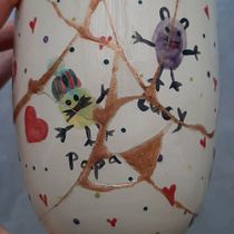 Mein Abschlussprojekt für den Kurs: Einführung zu Kintsugi: Repariere deine Tonwaren mit Gold. Arts, Crafts, Fine Arts, Ceramics, and DIY project by Mandy Spörl - 06.22.2023