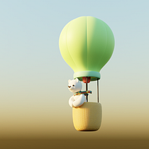 Mi proyecto del curso: Introducción al diseño y modelado 3D con Blender. Motion Graphics, Character Design, Product Design, and 3D Modeling project by Maria del mar Serra - 06.19.2023