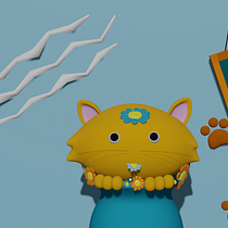 Mi proyecto del curso: Creación de personajes en 3D con Blender. 3D, Design de personagens, Modelagem 3D, Design de personagens 3D, e 3D Design projeto de pedroespinosa_01 - 23.06.2023