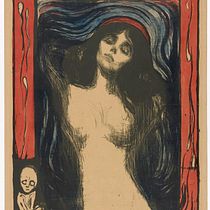 "Fetus" from Edvard Munch's Painting "Madonna". Design, Accessor, Design, Arts, Crafts, Decoration, and DIY project by Sheila Cereghetti - 06.24.2023