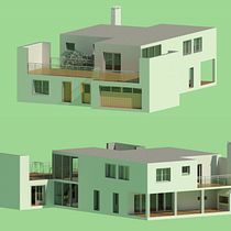 Mi proyecto del curso: Diseño y modelado arquitectónico 3D con Revit. Un projet de 3D, Architecture, Architecture d'intérieur, Modélisation 3D, Architecture numérique , et ArchVIZ de giaroligisel - 19.06.2023