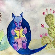 My project for course: Gouache: Paint Natural Worlds from Imagination. Character Design, Painting, Drawing, Children's Illustration, and Gouache Painting project by Martha Bright - 06.24.2023