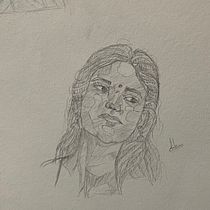 My project for course: Portrait Sketchbooking: Explore the Human Face. Sketching, Drawing, Portrait Drawing, Artistic Drawing, and Sketchbook project by sanusaneeb007 - 06.25.2023