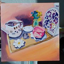 My project for course: Contemporary Oil Painting Techniques. Een project van  Beeldende kunst, Schilderij y  Olieverfschilderij van wimaco - 25.06.2023