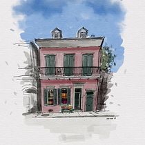 My project for course: Expressive Architectural Sketching with Colored Markers. Sketching, Drawing, Architectural Illustration, Sketchbook & Ink Illustration project by Javi Sola - 06.22.2023