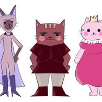 Mi proyecto del curso: Diseño de personajes con anatomía estilizada. Un progetto di Illustrazione tradizionale, Character design, Disegno e Disegno anatomico di Elena Gonzalez Fernandez - 25.06.2023