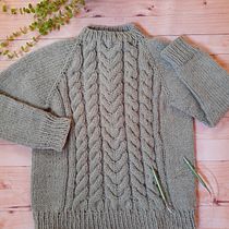 Mi proyecto del curso: Técnicas de punto trenzado para tejer prendas atemporales. Knitting, and Textile Design project by gisela_zolezzi - 06.25.2023