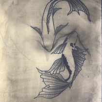 Mein Abschlussprojekt für den Kurs: Tattoo für Anfänger. Tattoo Design project by laurazebrala - 06.25.2023