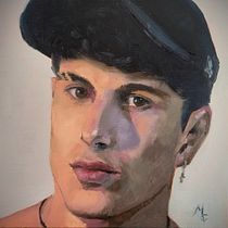 My project for course: Portrait Painting with Oil: Explore Light and Shade. Fine Arts, Painting, and Oil Painting project by Marco Carpagnano - 06.25.2023