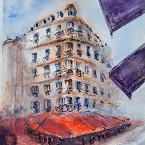My project for course: Architectural Sketching with Watercolor and Ink. Esboçado, Desenho, Pintura em aquarela, Ilustração arquitetônica, Sketchbook e Ilustração com tinta projeto de Joyanta Raksmith - 21.06.2023