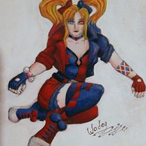 Mi proyecto del curso: Ilustración de personajes en acrílico. Traditional illustration, Character Design, Painting, Comic, Acr, and lic Painting project by Nelly Santana - 06.22.2023