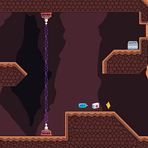 Tileset para un juego en marte. Un progetto di Animazione 2D, Animazione 3D, Videogiochi, Pixel art, Progettazione di videogiochi e Sviluppo di videogiochi di Gabriel Chiriboga - 24.06.2023
