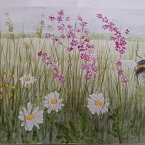 My project for course: Illustrating the Natural World with Watercolor and Charcoal. Traditional illustration, Painting, and Naturalistic Illustration project by karin_folkesson - 06.26.2023