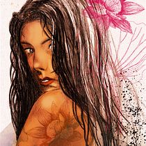 My project for course: Illustrated Portraits with Procreate. Projekt z dziedziny Trad, c, jna ilustracja, Grafika wektorowa, Ilustracja c, frowa i Portret użytkownika sokee - 22.06.2023