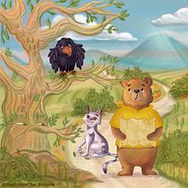 Mein Abschlussprojekt für den Kurs: Fantastische Tierillustration mit Procreate. Traditional illustration, Character Design, Drawing, Digital Illustration, Stor, telling, and Narrative project by Simone - 06.26.2023