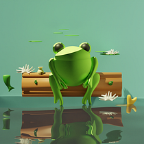 Mi proyecto del curso: Creación de personajes en 3D con Blender. 3D, Design de personagens, Modelagem 3D, Design de personagens 3D, e 3D Design projeto de Luisa Fernanda Diaz Torres - 26.06.2023