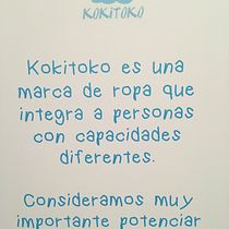 Kokitoko, ropa diseñada por personas con discapacidad. Un projet de Br, ing et identité, Conseil créatif, Marketing, Communication , et Stratégie de marque de María Jesús - 27.06.2023