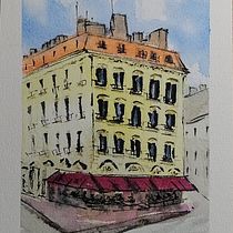 Mi proyecto del curso: Dibujo arquitectónico con acuarela y tinta. Esboçado, Desenho, Pintura em aquarela, Ilustração arquitetônica, Sketchbook e Ilustração com tinta projeto de JOSE ARANEDA MORAGA - 22.06.2023