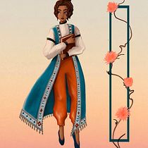 Meu projeto do curso: Ilustração de personagens estilizados: da referência ao desenho. Traditional illustration, Character Design, and Digital Illustration project by Sarah Almeida - 06.27.2023