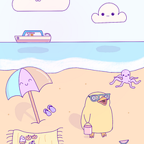 Mi proyecto del curso: Diseño de mundos kawaii: crea ilustraciones alegres. Character Design, Digital Illustration, and Manga project by ilustrapez - 06.27.2023