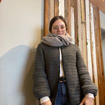 Mi proyecto del curso: Top-down: prendas a crochet de una sola pieza. Fashion Design, Fiber Arts, DIY, Crochet, and Textile Design project by moraanyelith - 06.27.2023