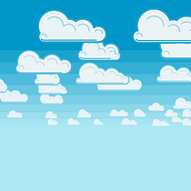My Creative Coding Project: Random Cloud Generator. Graphic Design, and Digital Design project by phillfox - 06.24.2023