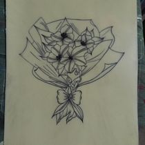 Mi proyecto del curso: Introducción a las técnicas del tatuaje. Projekt z dziedziny Trad, c, jna ilustracja, Projektowanie tatuaż, R i sunek botaniczn użytkownika girl_tattoo - 27.06.2023