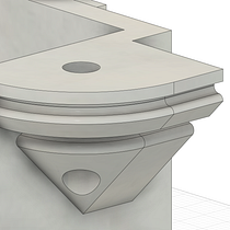 Mi proyecto del curso: Introducción al diseño e impresión en 3D. 3D, Design industrial, Design de produtos, Modelagem 3D, e 3D Design projeto de Andrés Ignacio Mihovilovic Yáñez - 06.06.2023