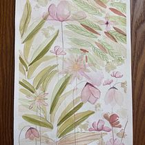 Il mio progetto del corso: Acquerelli floreali: entra in sintonia con la natura. Ilustração tradicional, Pintura, Pintura em aquarela e Ilustração botânica projeto de Lucia Barbo - 28.06.2023