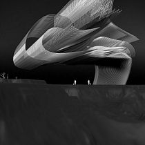 My project for course: Organic Architecture with Generative art. 3D, Arquitetura, Modelagem 3D, Arquitetura digital, Visualização arquitetônica, e Design de espaços projeto de Saif Laith - 27.06.2023