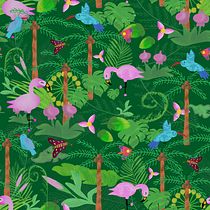 Mój projekt z kursu: Cyfrowa ilustracja wzorów zainspirowanych naturą. Un progetto di Illustrazione tradizionale, Pattern design, Disegno, Illustrazione digitale e Illustrazione botanica di m.sanetra2102 - 27.06.2023