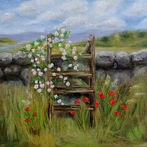 Mein Abschlussprojekt für den Kurs: Landschaftsmalerei in Öl mit Pleinair-Techniken. Fine Arts, Painting, and Oil Painting project by Karin Staub - 06.28.2023