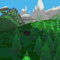 Mein Abschlussprojekt für den Kurs: Low-Poly-Szenariomodellierung für Videospiele. 3D, and 3D Modeling project by c.schmid-illerberg - 06.29.2023