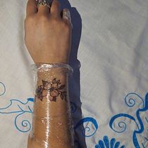Mi proyecto del curso: Tatuaje botánico con puntillismo. Ilustração tradicional, Desenho de tatuagens e Ilustração botânica projeto de Mirena Campillay - 28.06.2023