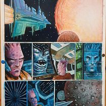 Il mio progetto del corso: Illustrazione di personaggi con pittura acrilica. Traditional illustration, Character Design, Painting, Comic, Acr, and lic Painting project by bizbox72 - 06.23.2023