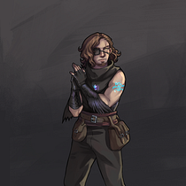Mi proyecto del curso: Concept art para diseño de personajes y worldbuilding Ein Projekt aus dem Bereich Traditionelle Illustration, Design von Figuren, Digitale Illustration, Concept Art, Digitale Zeichnung und Digitale Malerei von Paulina Cedillo - 30.06.2023