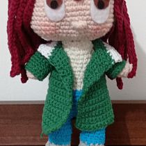 Mi proyecto del curso: Amigurumis: personas tejidas a crochet. Arts, Crafts, To, Design, Fiber Arts, Crochet, Amigurumi, and Textile Design project by Piroscka Fuenzalda Vergara - 07.01.2023