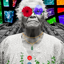Meu projeto do curso: Colagem artística com técnicas mistas. Collage, Digital Illustration, and Editorial Illustration project by Reinaldo Borges Júnior - 06.30.2023