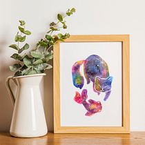 Mi proyecto del curso: Técnicas modernas de acuarela. Un progetto di Illustrazione tradizionale, Belle arti, Pittura e Pittura ad acquerello di María Urdaneta - 24.06.2023